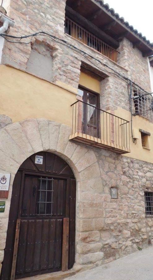 La Vieja Escuela Villa Fuentes de Rubielos Dış mekan fotoğraf