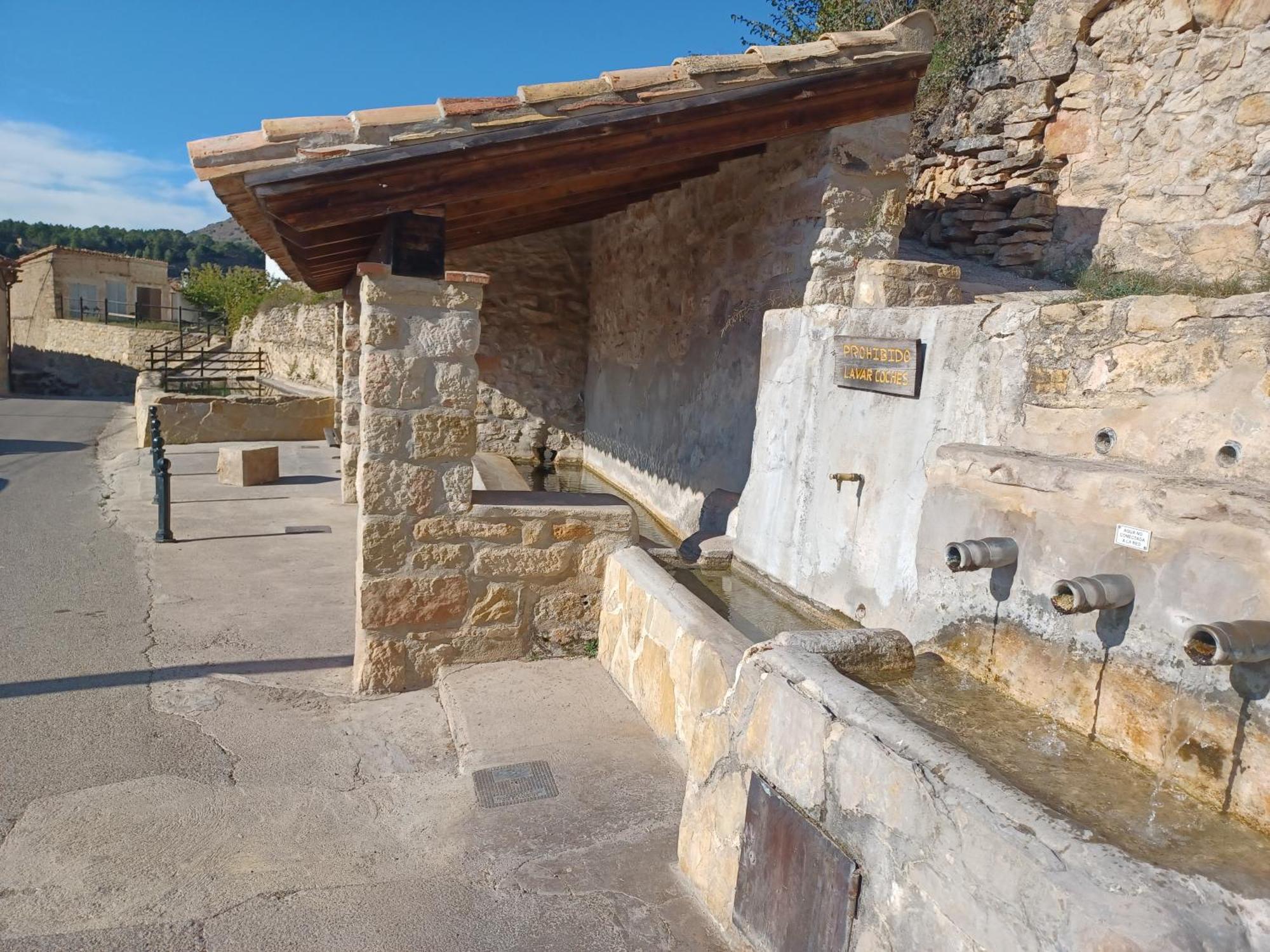 La Vieja Escuela Villa Fuentes de Rubielos Dış mekan fotoğraf